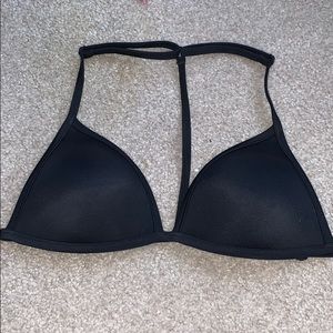 Black triangle Bikini top